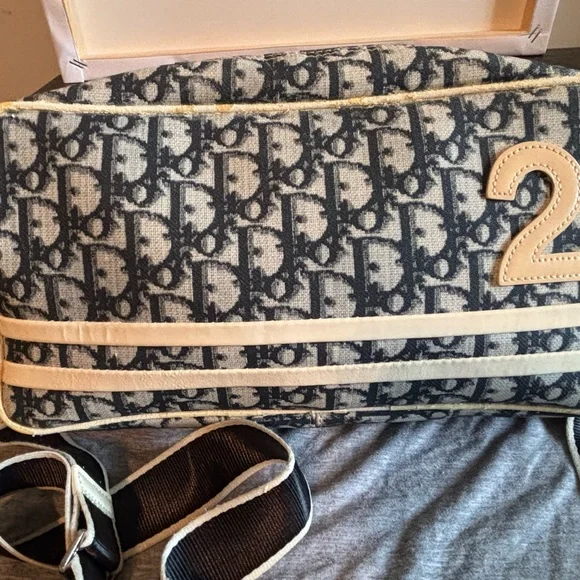 Authentic Vintage Christian Dior Trotter No. 2 Crossbody Bag - John Galliano Era - Picture 2 of 12